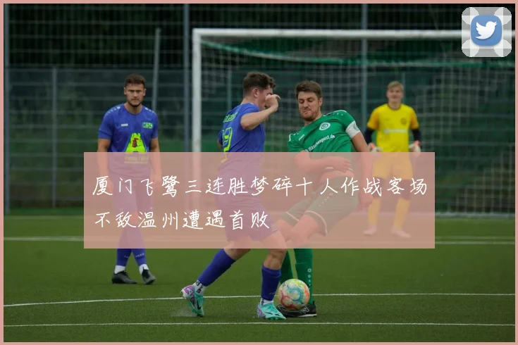 厦门飞鹭三连胜梦碎十人作战客场不敌温州遭遇首败